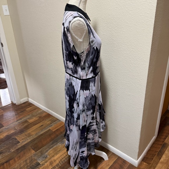 Simply Vera Vera Wang Monochrome High-Low Dress - Size Medium - Picture 5 of 16